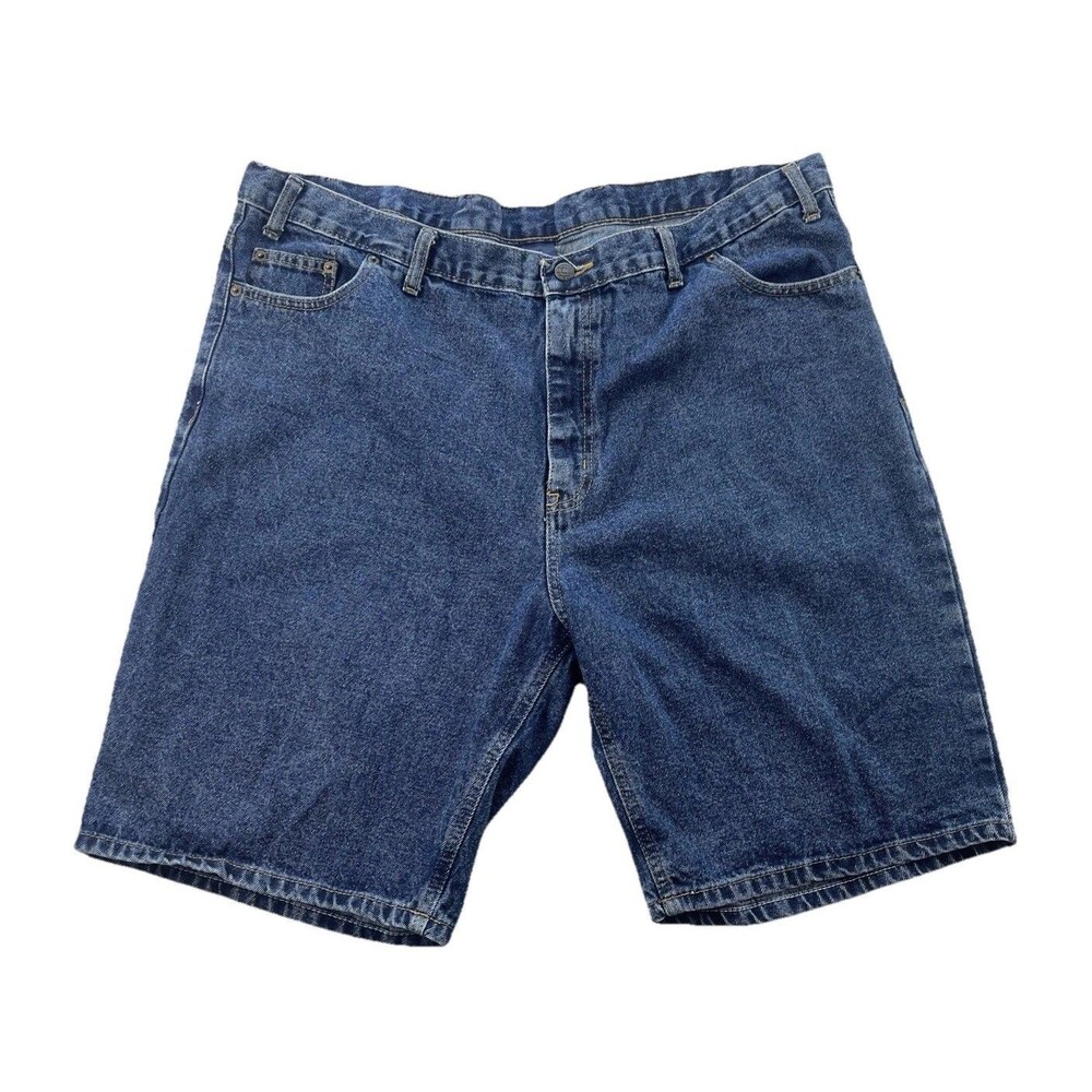 Men’s Jean Shorts Workwear Tough Sz 44 Blue Denim Cotton Blend RK Brand